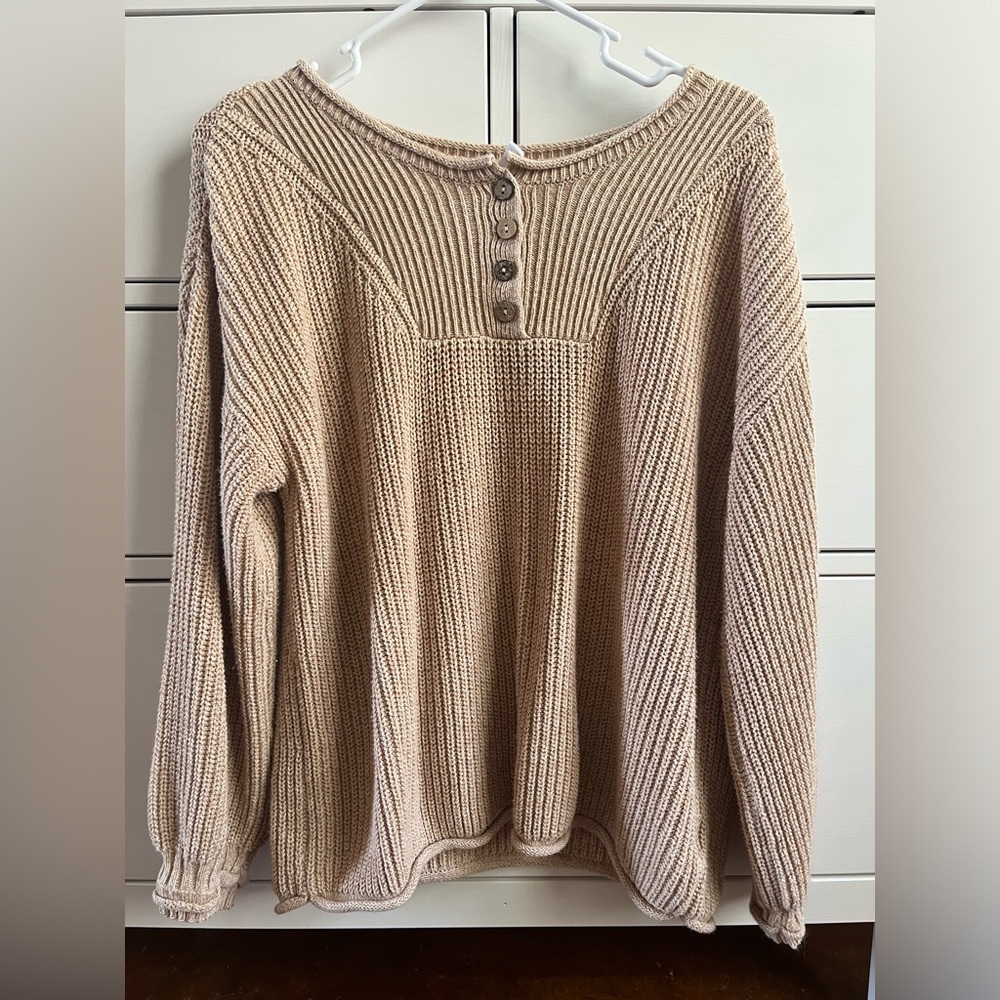 Women's Brown/Beige Sweater